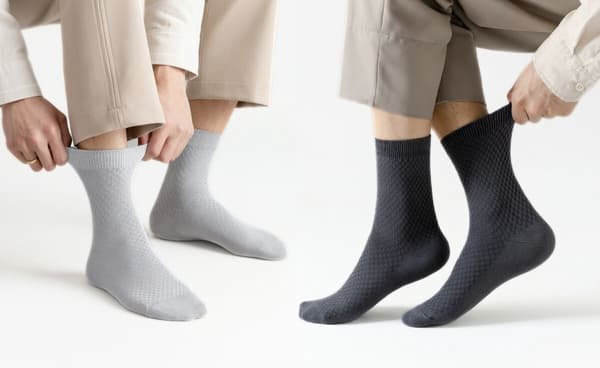 Bambustrumpor för herr - flerpack dark grey 5pairs