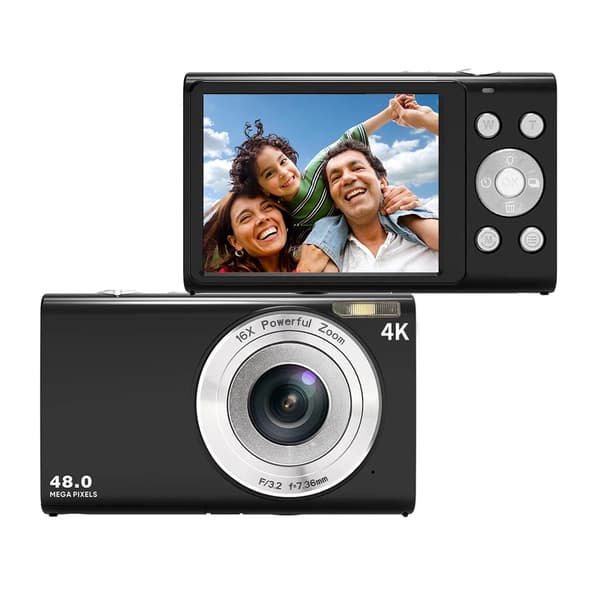 Digital kamera 4K 48 MP Mint camera+32GB memory card