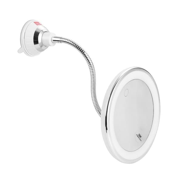 LED-sminkspegel med förstoringsglas och flexibel hals L