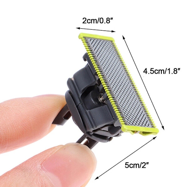 Ersättningshuvuden för ansiktshårstrimmer för OneBlade 3pcs