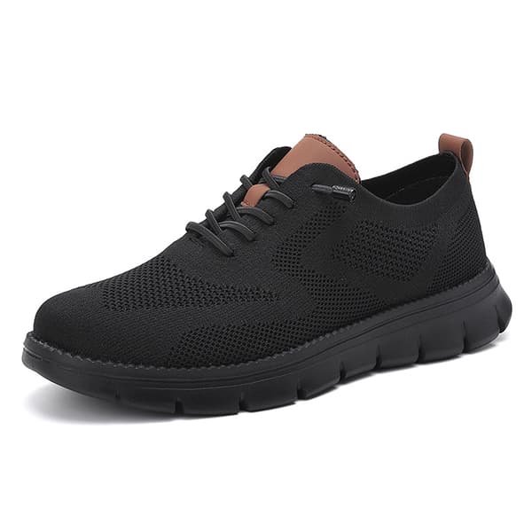 Casual sneakers för män i mesh black