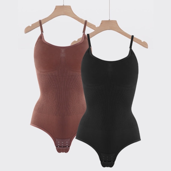 Formande bodysuit för kvinnor brown Euro S