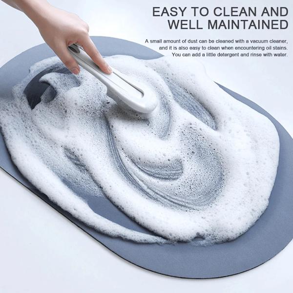 Anti-halk absorberande badrumsmatta - 50 * 80 cm grön 50 * 80 cm