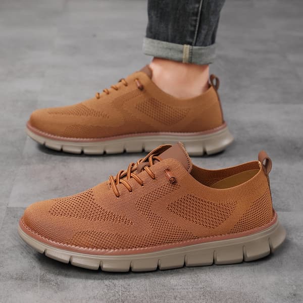 Casual sneakers för män i mesh black
