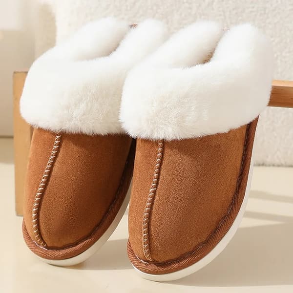 Varmfodrade innetofflor - unisex mjuka tofflor grey EU 41-42