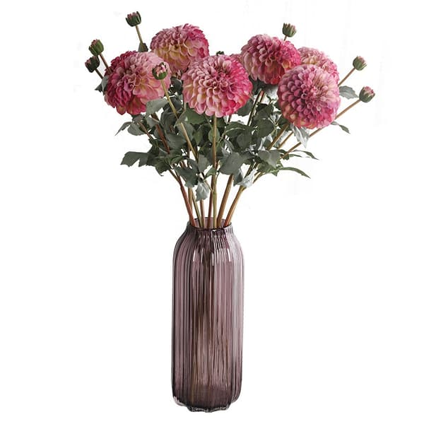 Konstgjorda prästkrageblommor – 2-pack pink
