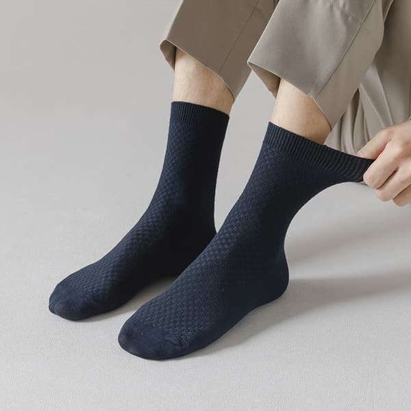 Bambustrumpor för herr - flerpack black 10pairs