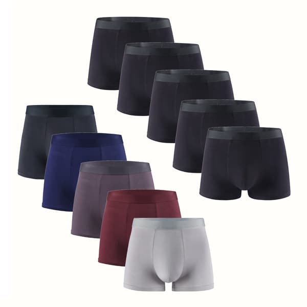 Herrboxers i bambufiber - 10-pack 10pack mixed XXL