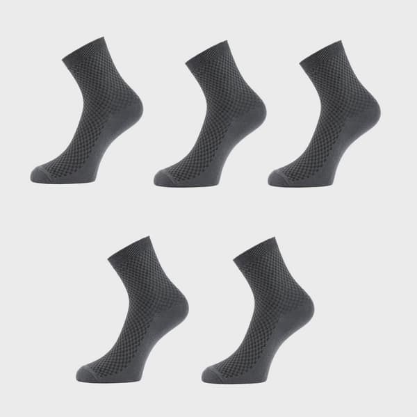 Bambustrumpor för herr - flerpack dark grey 5pairs