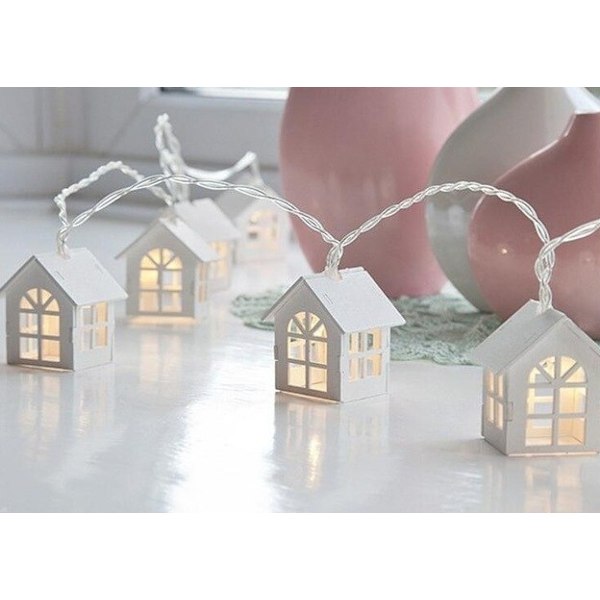 Mini hus fe lampor