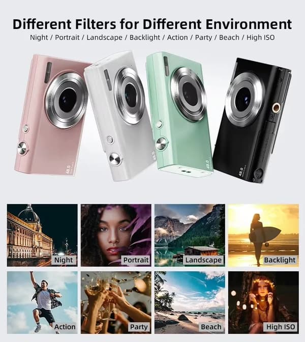 Digital kamera 4K 48 MP Mint camera only