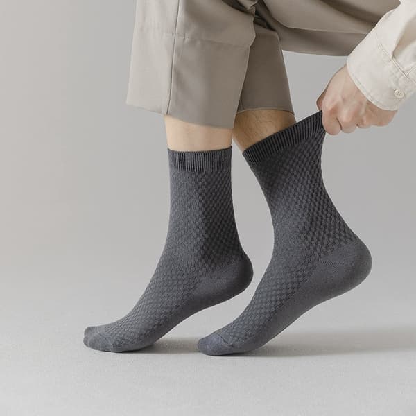 Bambustrumpor för herr - flerpack grey 10pairs