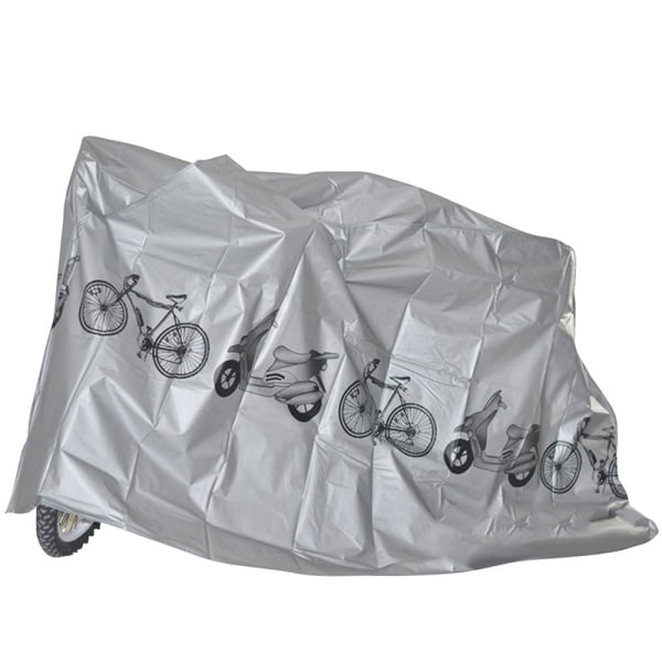 Motorbike & bicycle dust cover grå