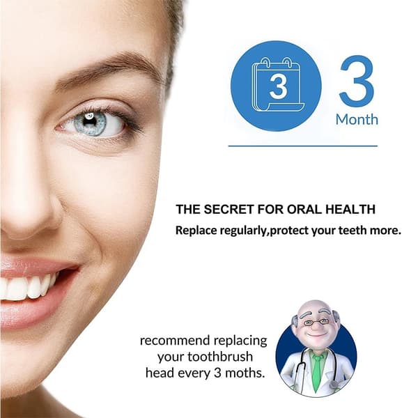 Utbytesborsthuvuden till Oral-B-tandborste – 4-pack