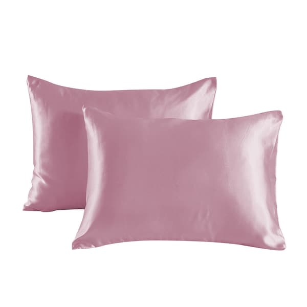 Silkesmjuka örngott - 2-pack Mörkgrön 
