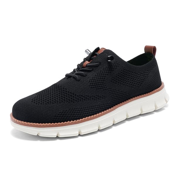 Casual sneakers för män i mesh white