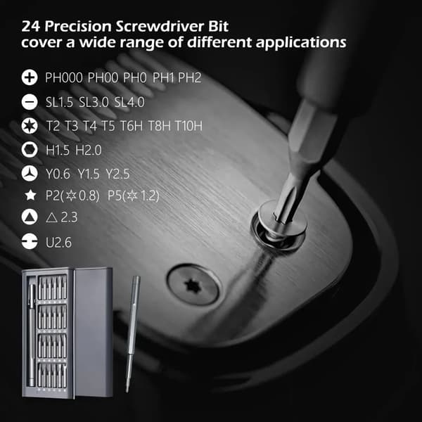 Multifunktionellt precisionsskruvmejselset