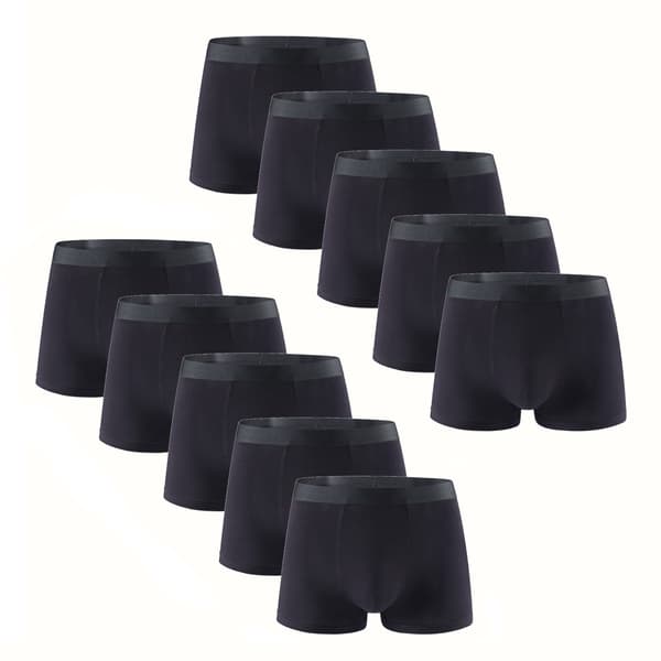 Herrboxers i bambufiber - 10-pack 10pack mixed 3XL