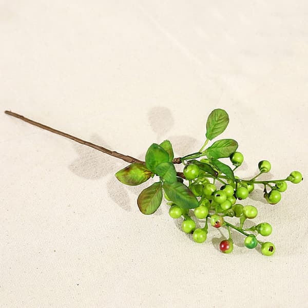 Konstgjorda blåbärsgrenar, 4-pack green