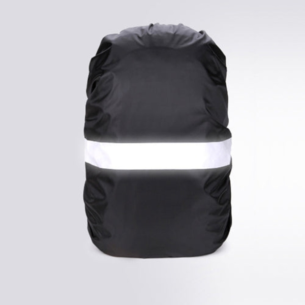 Reflekterande ryggsäck regnskydd - 20L kapacitet Svart
