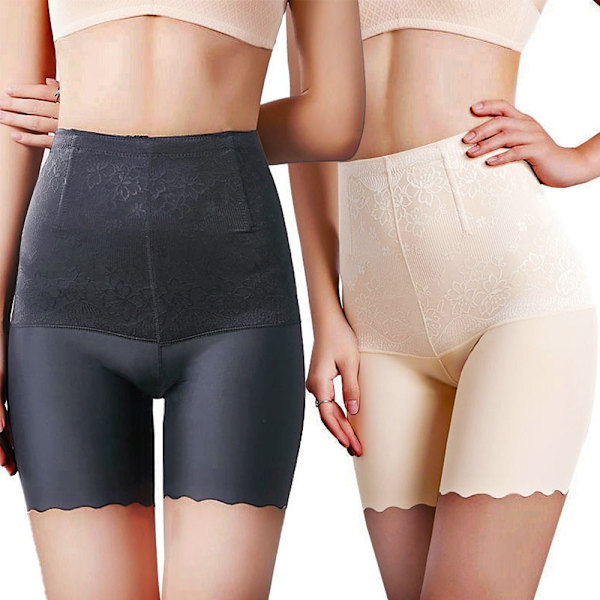 Magkontroll underkläder shorts - svarta Black Euro S/M