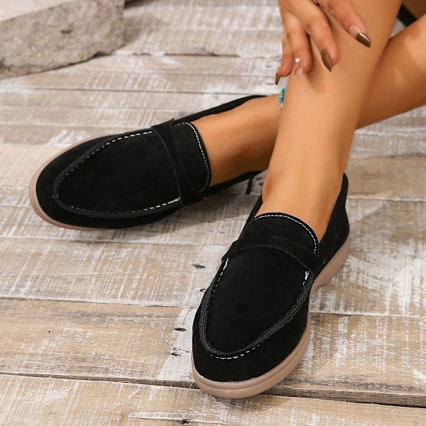 Casual damskor loafers black Euro 41