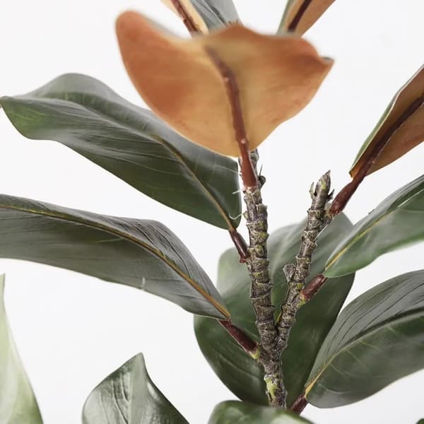 Konstgjord Magnolia Blomkvist Green 2pcs