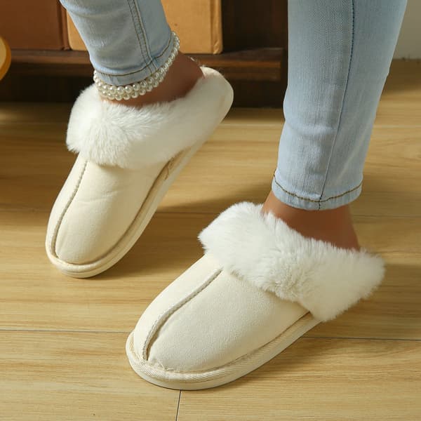 Varmfodrade innetofflor - unisex mjuka tofflor grey EU 41-42