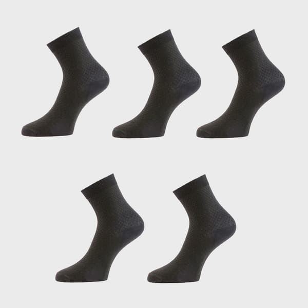 Bambustrumpor för herr - flerpack dark grey 5pairs