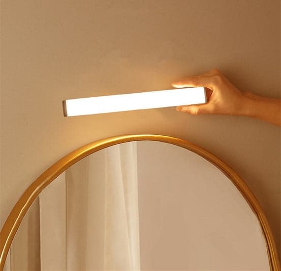 Trådlös USB-uppladdningsbar lampa med rörelsesensor warm white 10cm