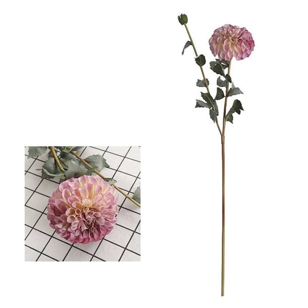 Konstgjorda prästkrageblommor – 2-pack pink