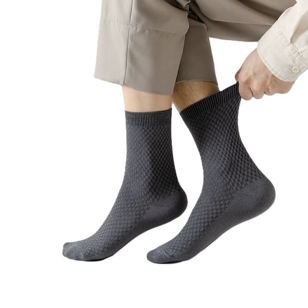 Bambustrumpor för herr - flerpack grey 10pairs