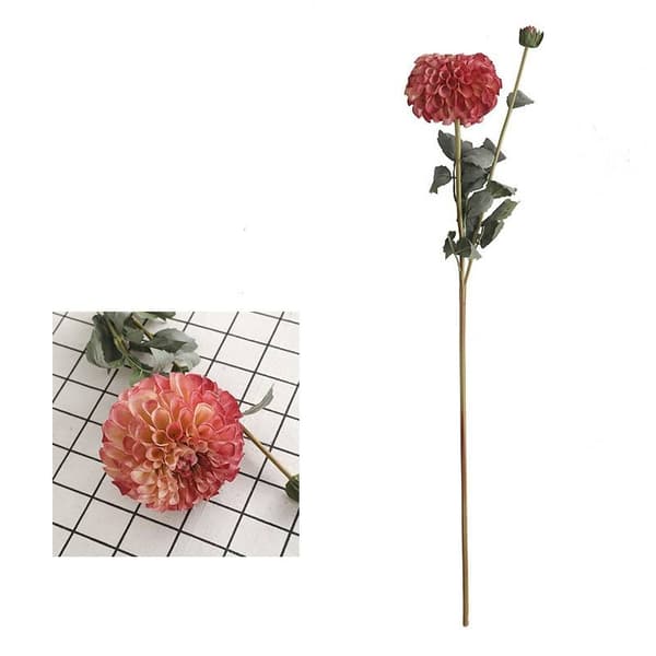 Konstgjorda prästkrageblommor – 2-pack pink