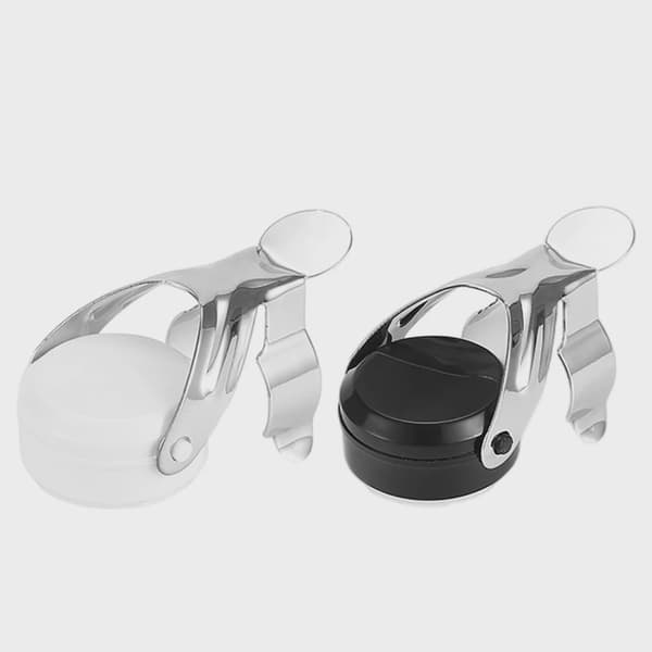 Flaskpropp för vin och champagne, 2-pack white