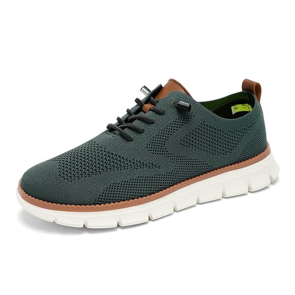 Casual sneakers för män i mesh white