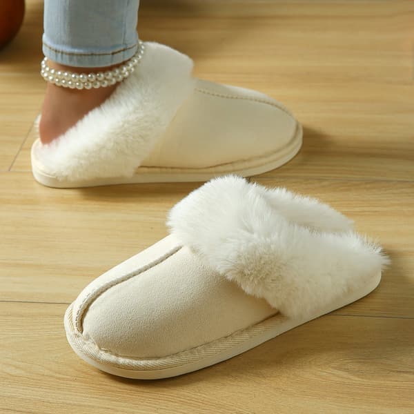 Varmfodrade innetofflor - unisex mjuka tofflor grey EU 41-42