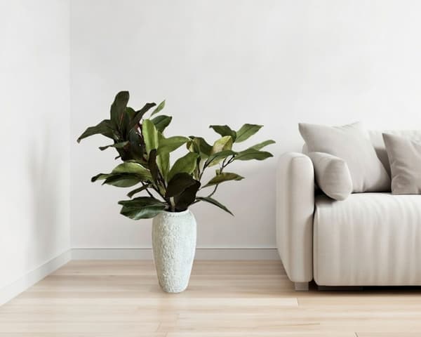 Konstgjord Magnolia Blomkvist Green 2pcs