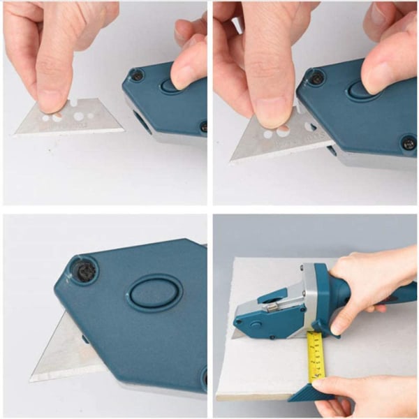 Gipsplatekutter for trebearbeiding, kutting av gipsplater, 5 blader