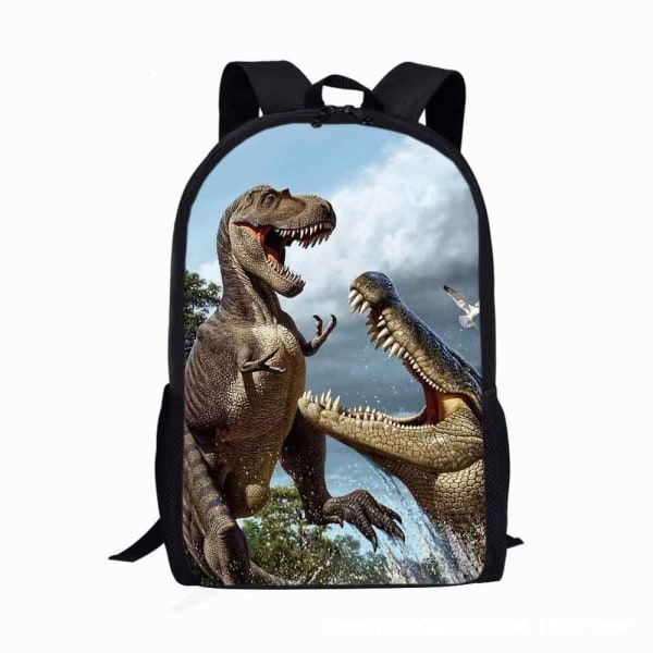 Dinosaur reppu, koululaukku