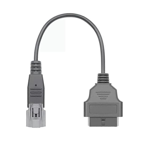 OBD2 til 3-benet adapterkabel til Yamaha Marine påhængsmotorbåd