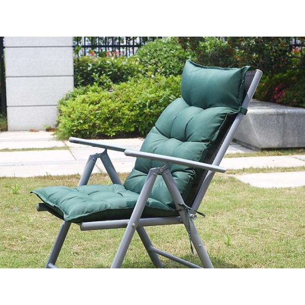 Højt, højelastisk stoletæppe vandtæt elasticitet og solbeskyttelse - grøn, 120*50*8 cm, 1 stk.