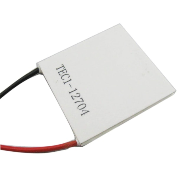 40mm40mm TEC1-12704 TEC Termoelektrinen jäähdytyspaneeli DC 12V Termoelektrinen jäähdytysgeneraattori Jäähdytin Peltier-moduuli Moduuli Termostaatti Jäähdyttimet