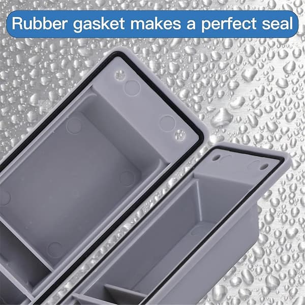8-pak Shipping Container Luftventil Kit Heavy Duty Shipping Container Tilbehør Flow Ventilation Kit