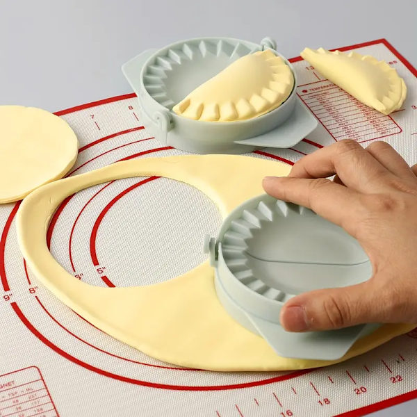 1 stk. Dumpling Maker, Empanadas Press Form Maker, Dumpling Form til Pierogi, Pastelitos