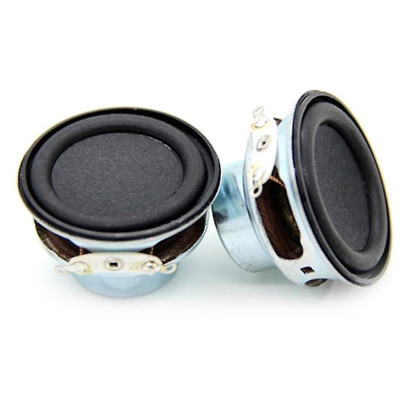 2pcs Audio Speaker 4 6w 40mm 1.5 Inch Bass Multimedia Speaker Loudspeaker Diy Sound Mini Speaker T