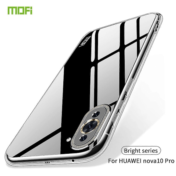 Transparent TPU-deksel for Huawei Nova 10 Pro