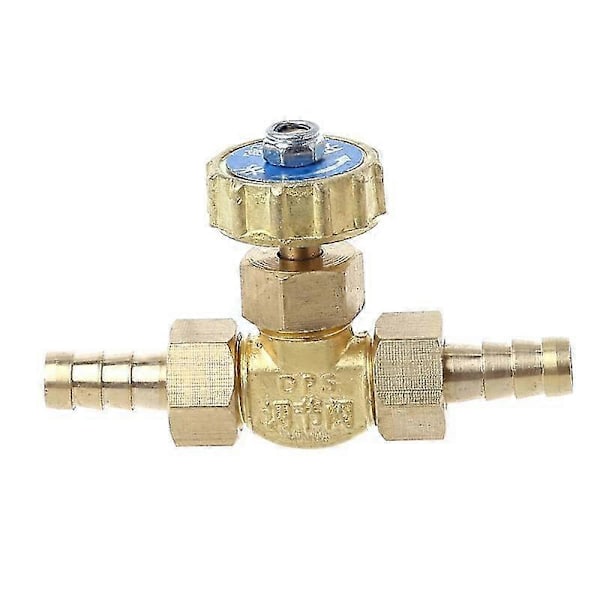 Mässingsnålventil för armbåge 8mm Propan Butan Gasjusterare Taggar 1 Mpa