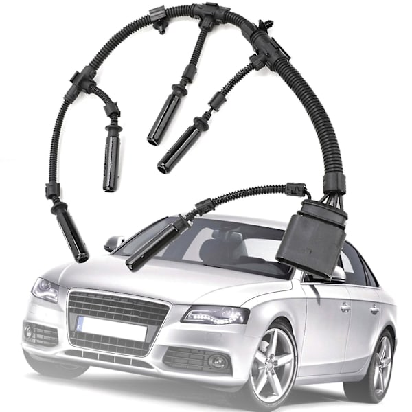 Gløderør ledningsnet til bil - Transporter 2.5 Tdi 2003-2010 070971277b