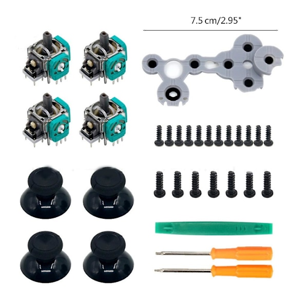 Speltillbehör 3D Analog Joystick Sensor Modul Hatt Reparationsdel För Xbox-One Kontroller Ersättningstillbehör
