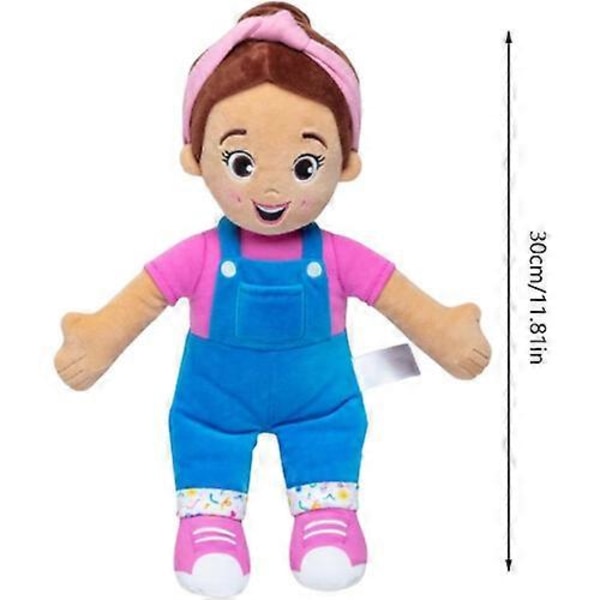 Miss Rachel Syngende Plushie Dukke med Lyd, 30CM